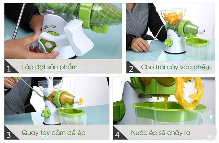Máy ép trái cây bằng tay Manual Juicer  - Hàng chính hãng
