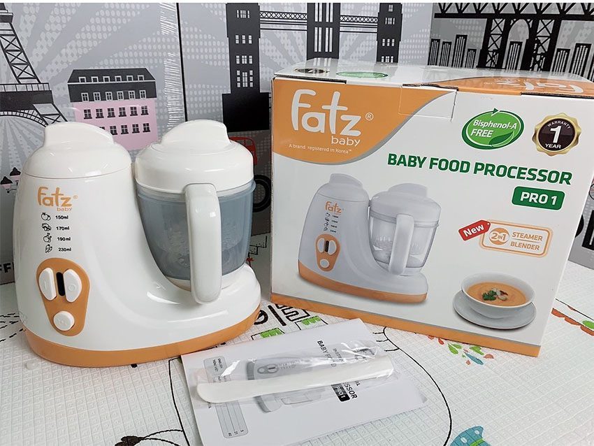 Máy xay hấp đa năng FatzBaby PRO 1 FB9615SL - Hàng chính hãng