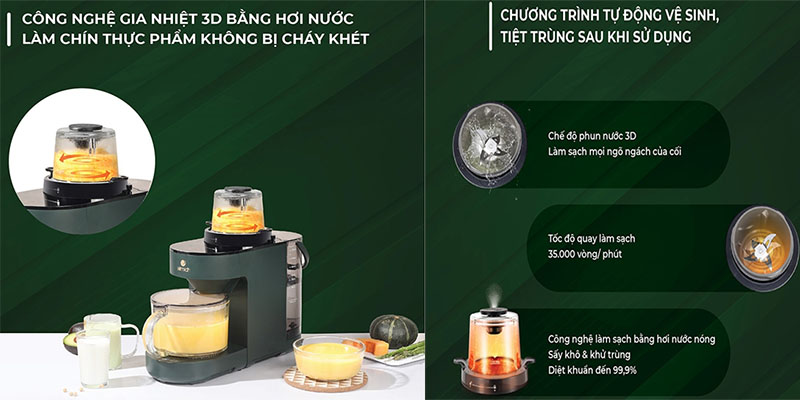 Máy xay nấu đa năng Elmich BLE-3901 - Hàng chính hãng