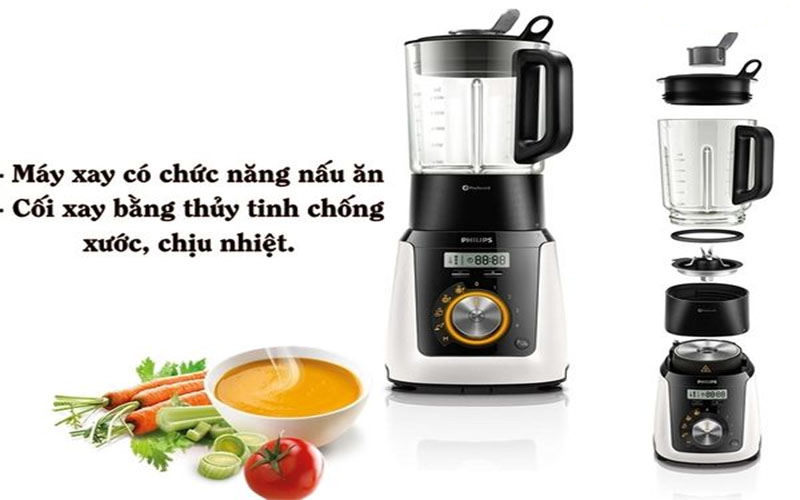 Máy xay nấu đa năng Philips HR2098/30 - Hàng chính hãng