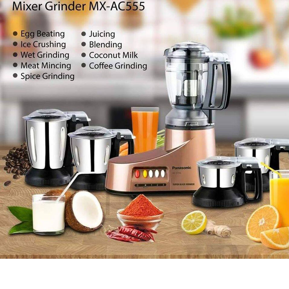 Máy xay siêu trộn Panasonic MX-AC555 (Đồng) - Hàng chính hãng