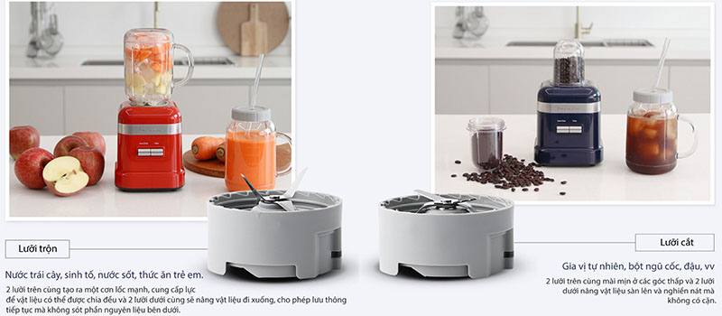 Máy xay sinh tố đa năng Lacuzin LCZ4004 - Hàng chính hãng
