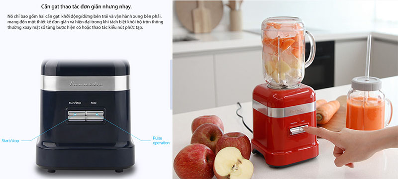 Máy xay sinh tố đa năng Lacuzin LCZ4004 - Hàng chính hãng