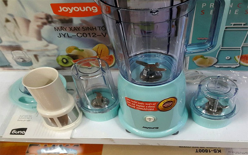 Máy xay sinh tố 3 cối Joyoung JYL-CO12-V - Hàng chính hãng