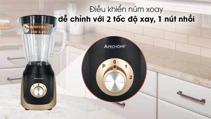Máy xay sinh tố Apechome APH-17R - Hàng chính hãng