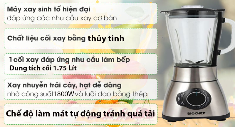 Máy xay sinh tố BioChef Galaxy Pro9 