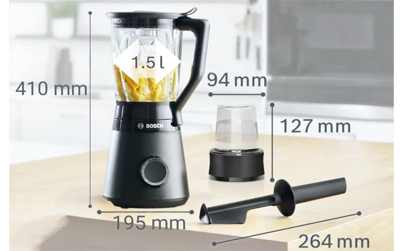 Máy xay sinh tố Bosch MMB6176B - Hàng chính hãng