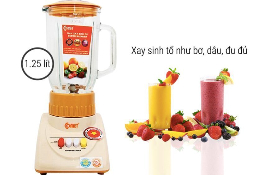 Máy xay sinh tố Comet CM9956 - Hàng chính hãng