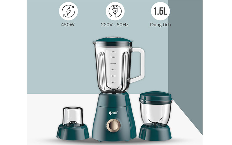 Máy xay sinh tố Comet CM9979 - Hàng chính hãng