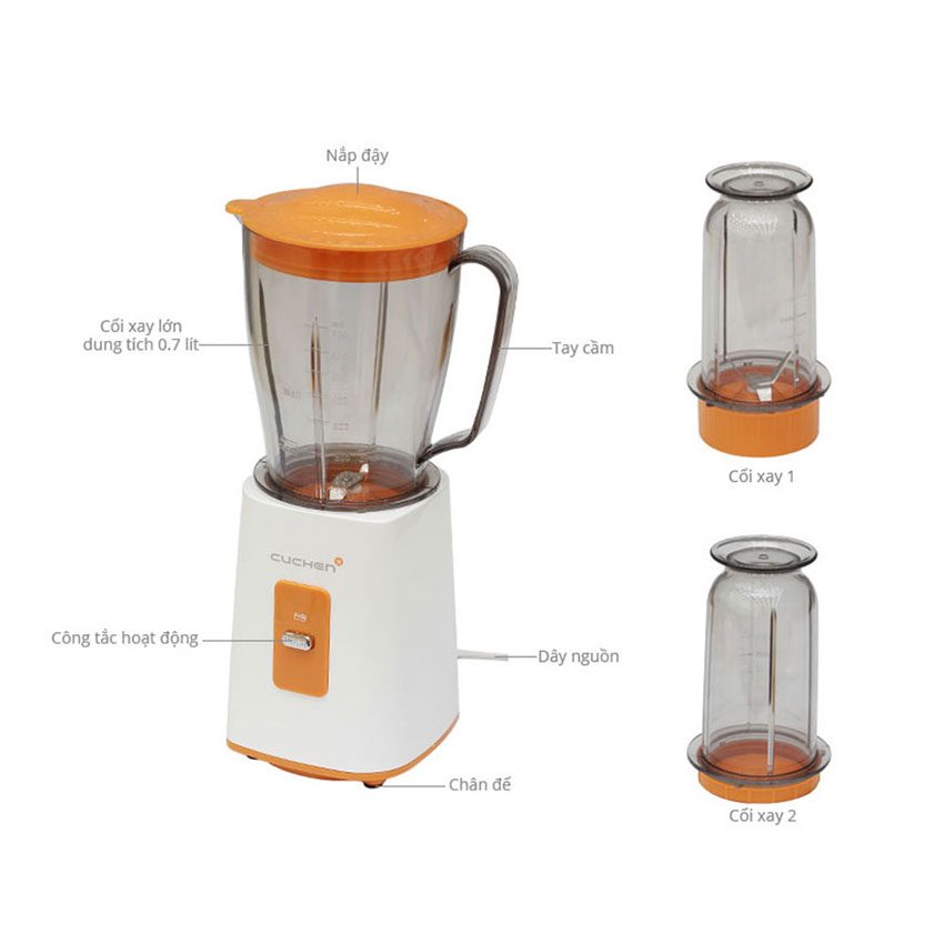Chi tiết của máy xay sinh tố Cuchen CM-M300G