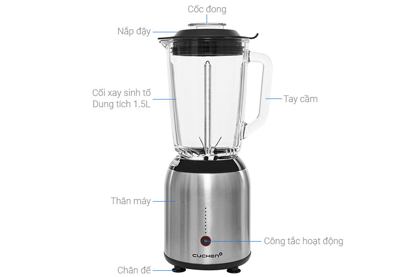 Máy xay sinh tố Cuchen CM-PS100S - Hàng chính hãng