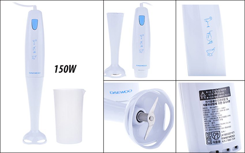 Máy xay sinh tố cầm tay Daewoo DEB-JZ150 - Hàng chính hãng