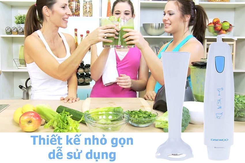 Máy xay sinh tố cầm tay Daewoo DEB-JZ150 - Hàng chính hãng