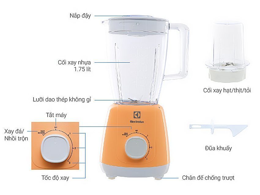 Máy xay sinh tố Electrolux EBR-3526 - Hàng chính hãng