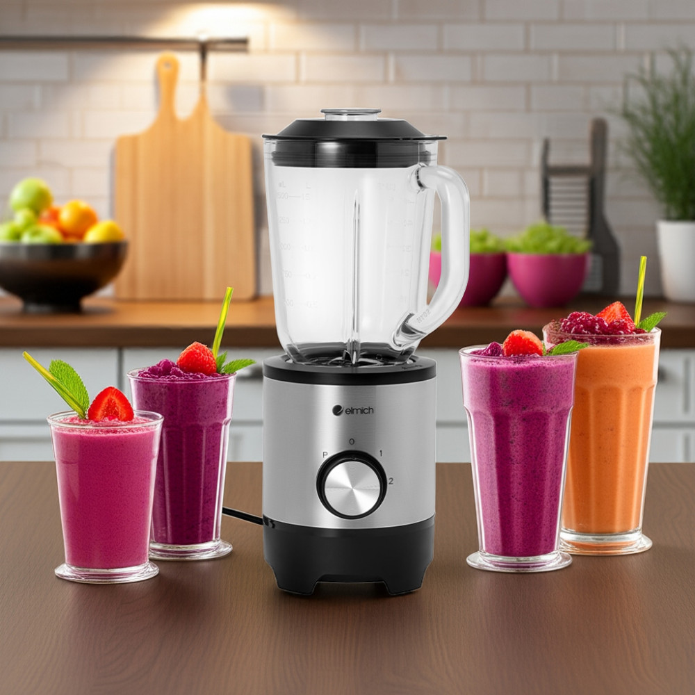 Máy xay sinh tố Elmich BLE-8763 - Hàng chính hãng