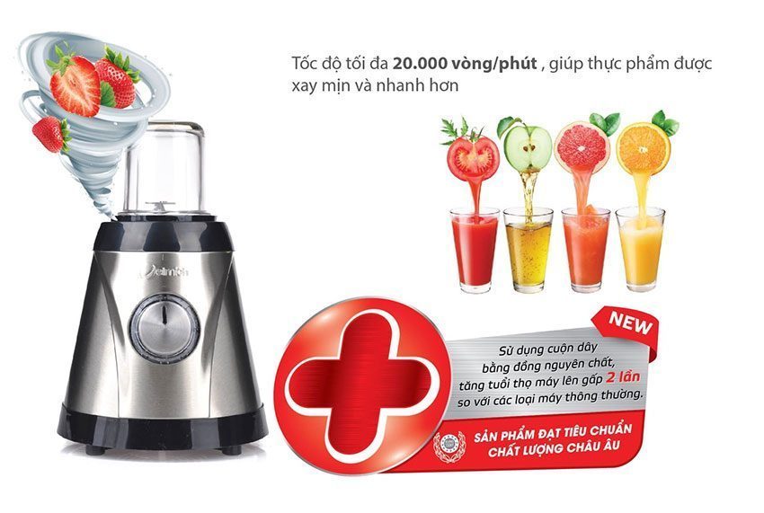 Máy xay sinh tố Elmich EL 6861  - Hàng chính hãng