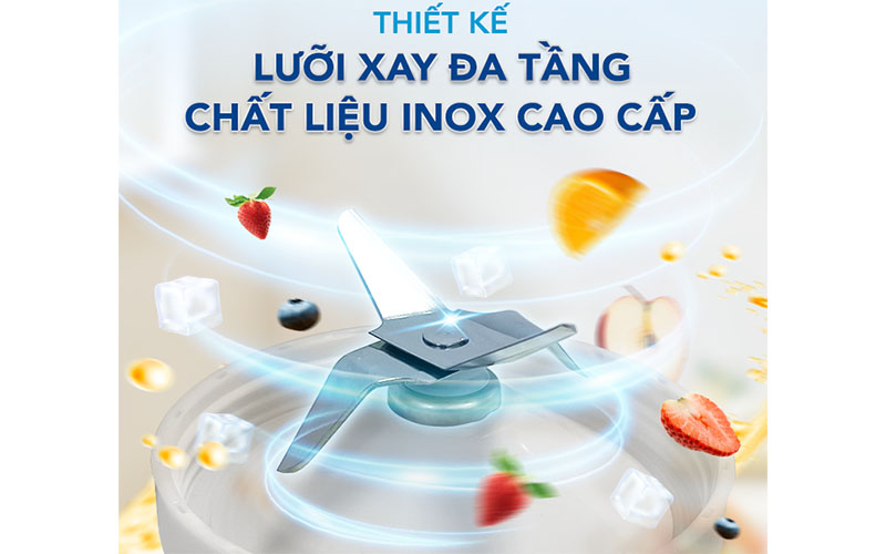 Chất liệu lưỡi dao xay của Máy xay sinh tố đa năng Funiki HCB2233