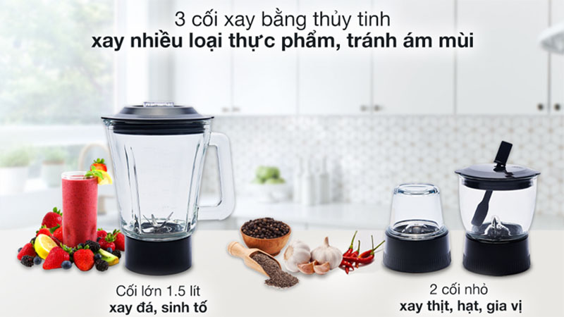 Thiết kế cối xay của Máy xay sinh tố Hafele HSB-0621FS