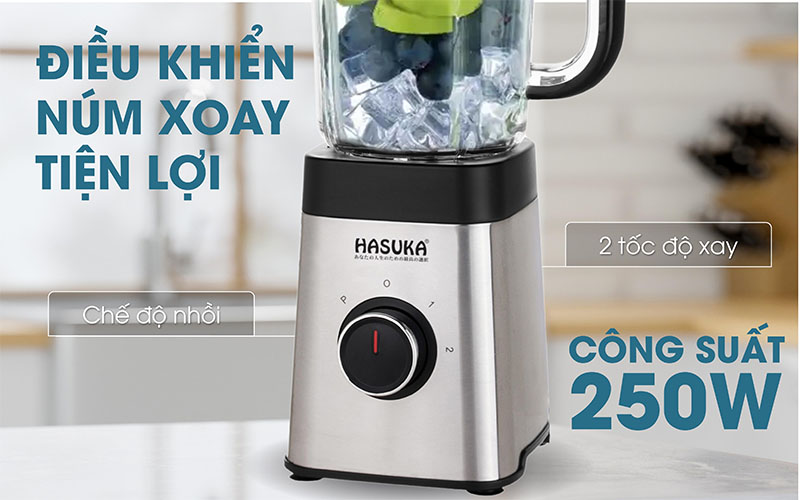 Máy xay sinh tố Hasuka HSK-766 - Hàng chính hãng