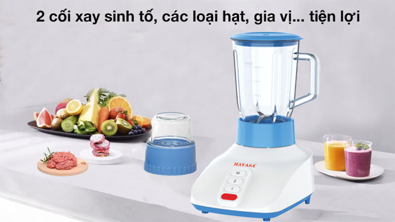 Máy xay sinh tố Hayasa HA-0185 - Hàng chính hãng