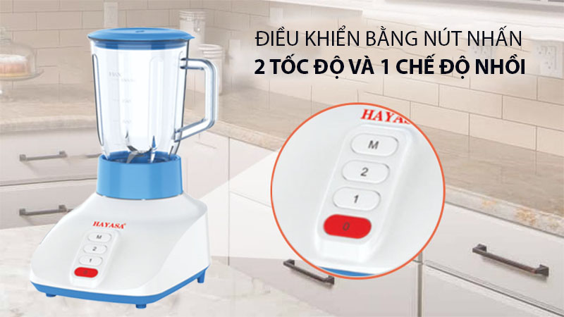Máy xay sinh tố Hayasa HA-0185 - Hàng chính hãng