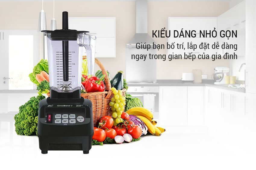 Máy xay sinh tố JTC OmniBlend V TM-800A - Hàng chính hãng