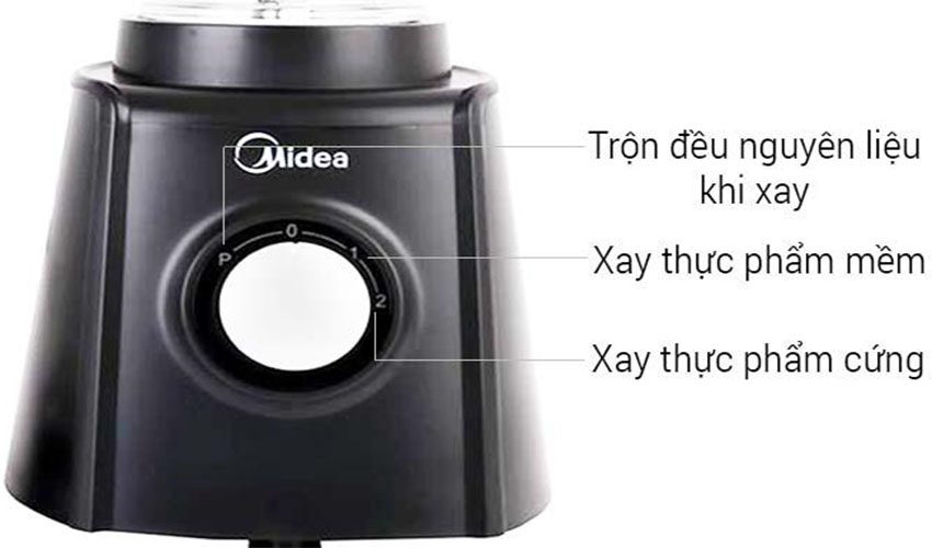 Máy xay sinh tố Midea MJ-BL60G - Hàng chính hãng