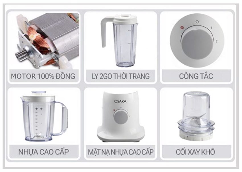 Máy xay sinh tố Osaka BL-789 - Hàng chính hãng