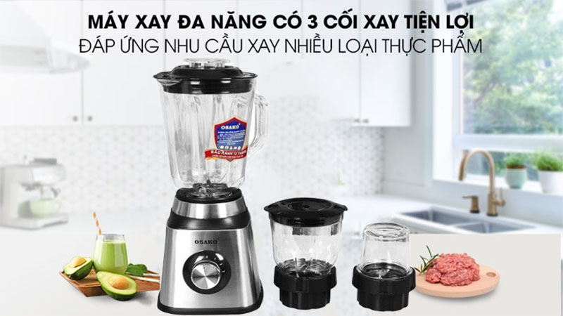 Thiết kế của Máy xay sinh tố Osako ST-03
