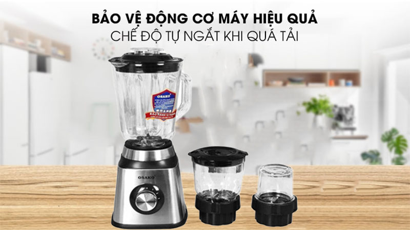 Tính năng an toàn của Máy xay sinh tố Osako ST-03