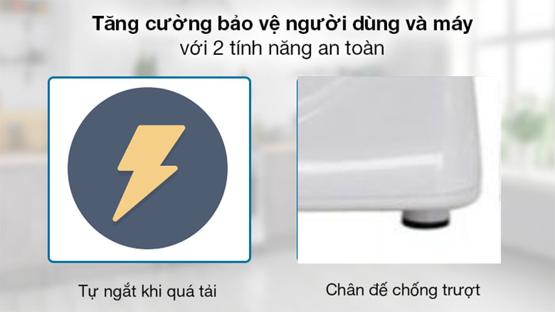 Chức năng an toàn của Máy xay sinh tố Penhose PH-861
