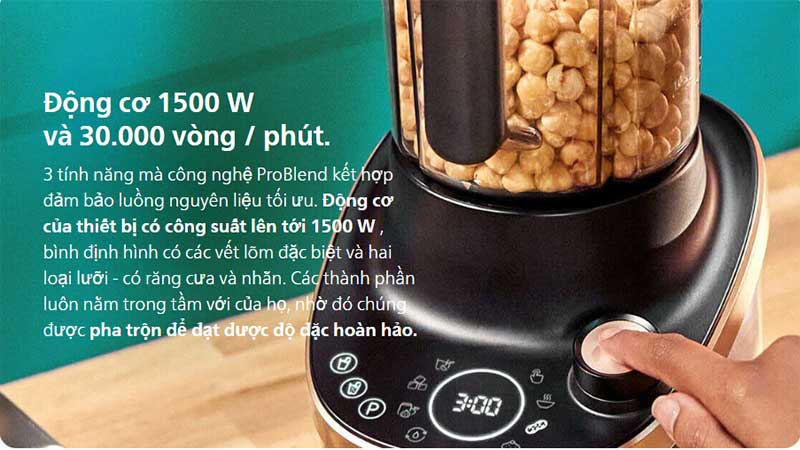 Động cơ của Máy xay sinh tố Philips HR3770/00