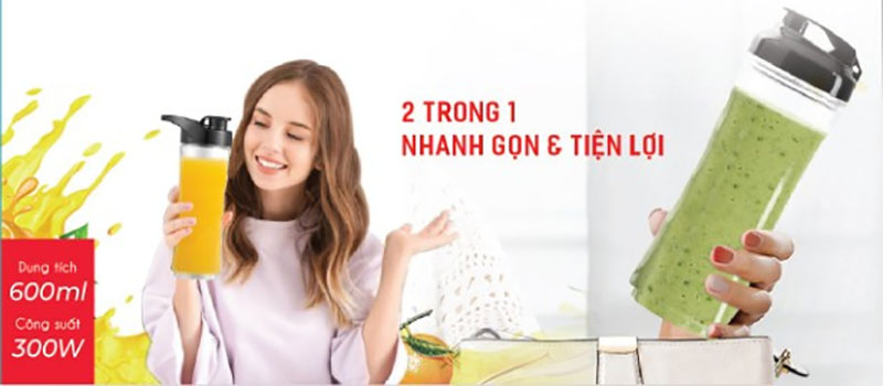 Máy xay sinh tố Rapido RB-300M - Hàng chính hãng