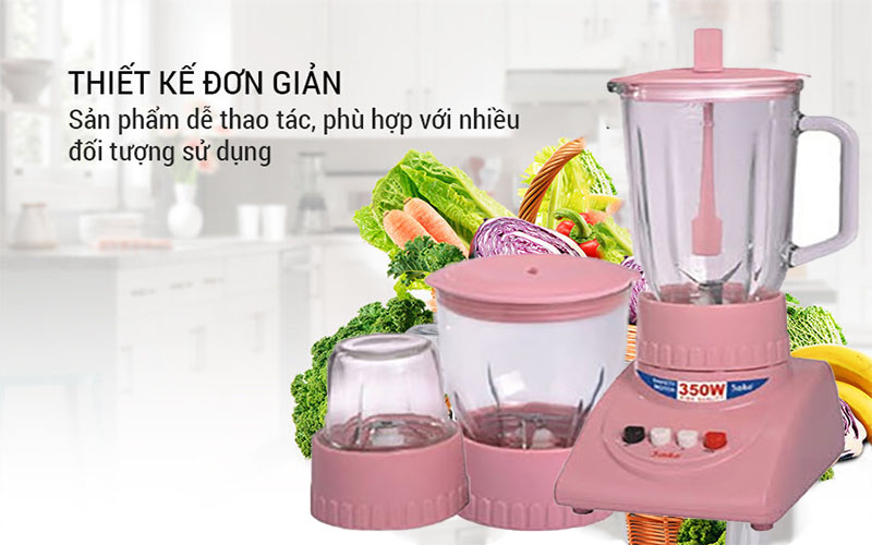 Máy xay sinh tố Saiko BLG-1025G - Hàng chính hãng