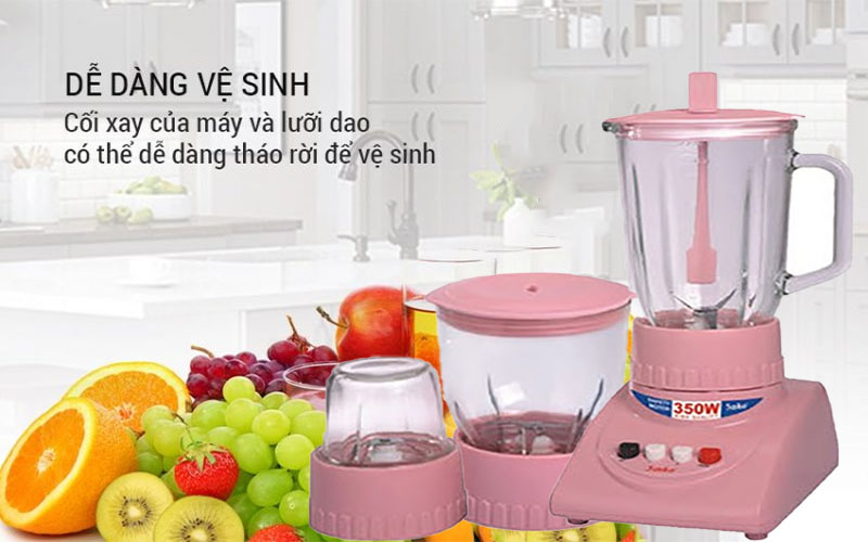 Máy xay sinh tố Saiko BLG-1025G - Hàng chính hãng