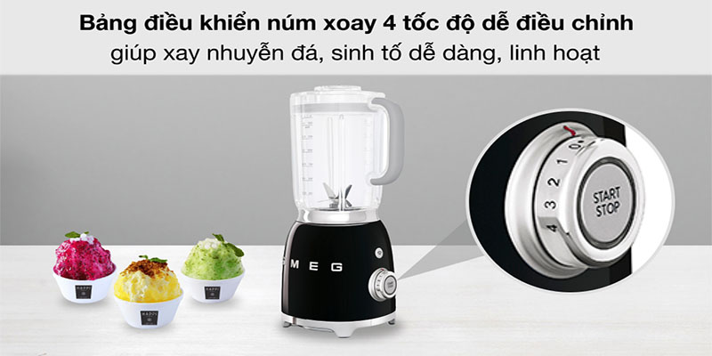 Máy xay sinh tố Smeg BLF01 - Hàng chính hãng