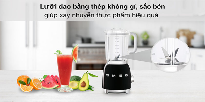 Máy xay sinh tố Smeg BLF01 - Hàng chính hãng