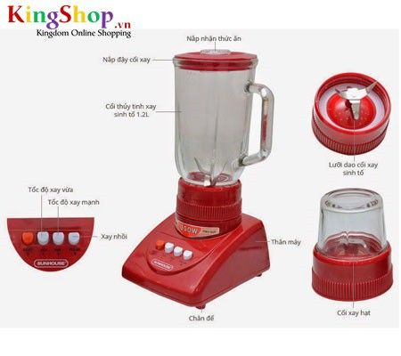 Máy xay sinh tố Sunhouse SHD 5115