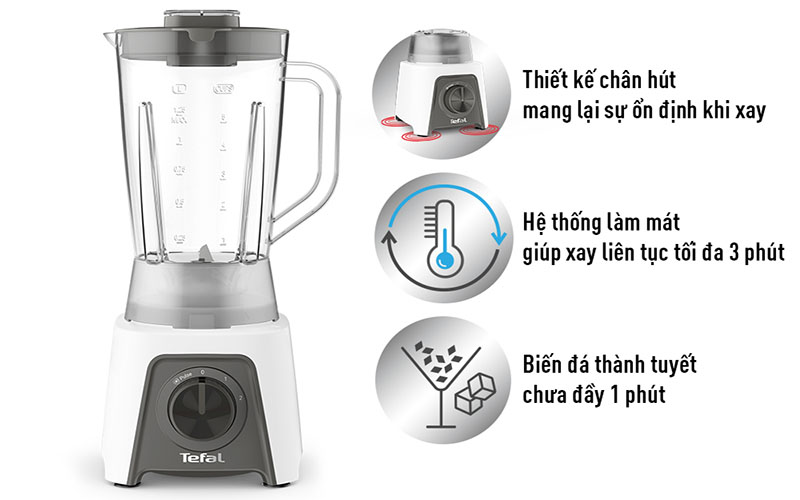 Máy xay sinh tố Tefal BL2C0130 - Hàng chính hãng