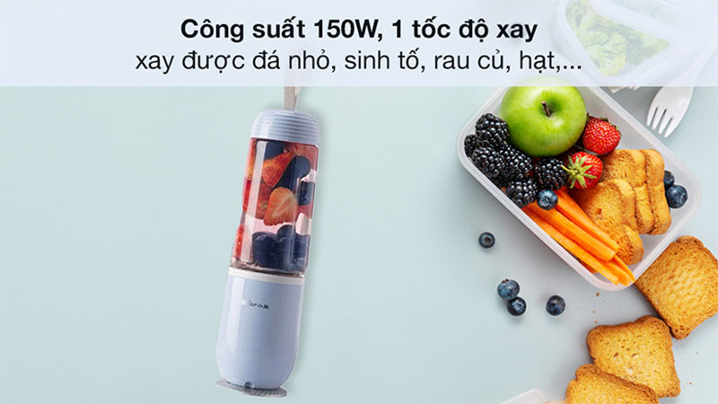 Công suất của Máy xay sinh tố cầm tay mini Bear LLJ-D04B1