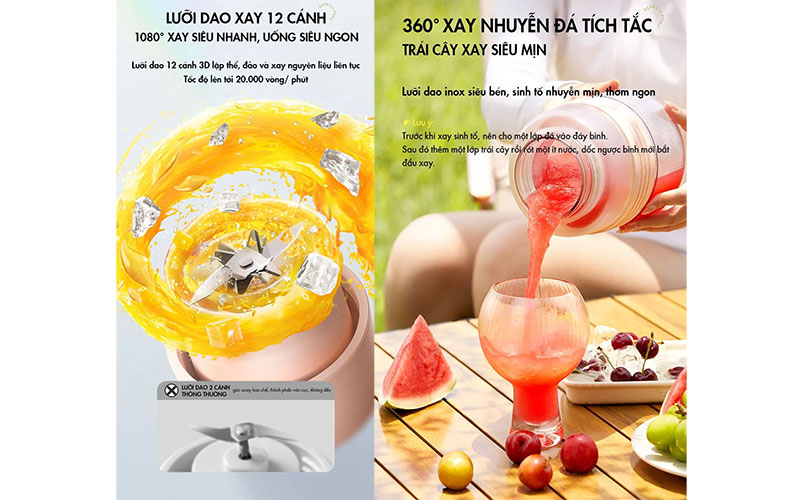 Lưỡi dao xay của Máy xay sinh tố cầm tay Bear LLJ-P10X5
