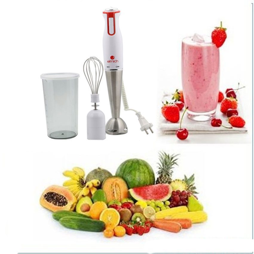 Máy xay sinh tố cầm tay Elmich BLE-1680 - Hàng chính hãng