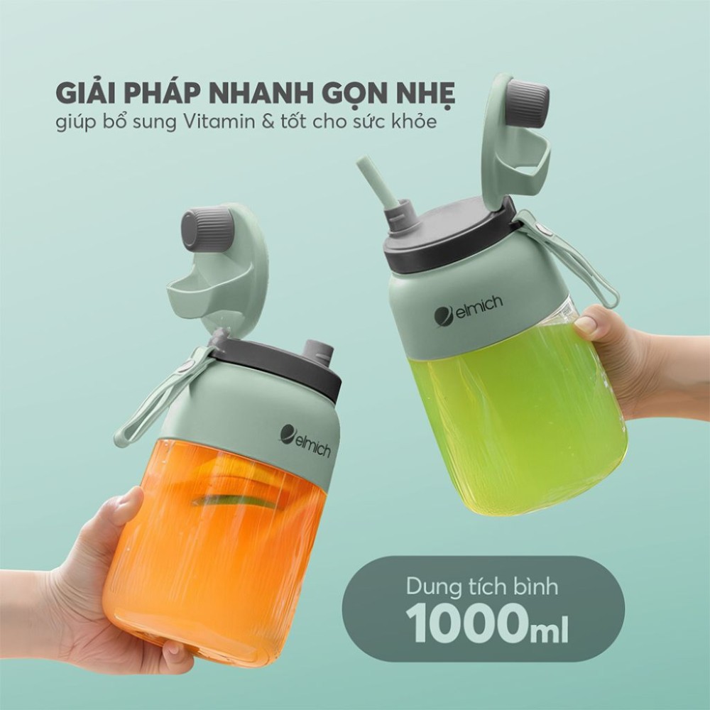 Máy xay sinh tố cầm tay Elmich BLE9184 - Hàng chính hãng