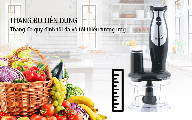 Máy xay sinh tố cầm tay Kochstar KSEHB-1000 - Hàng chính hãng