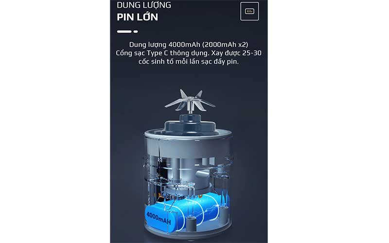 Máy xay sinh tố cầm tay Olivo PB01 - Hàng chính hãng