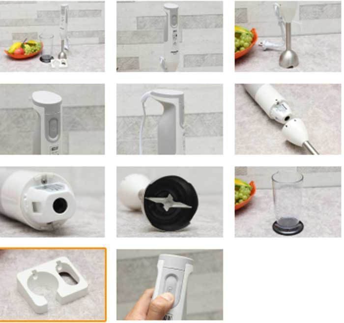 Máy xay sinh tố cầm tay Panasonic PASO-MX-GS1WR - Hàng chính hãng