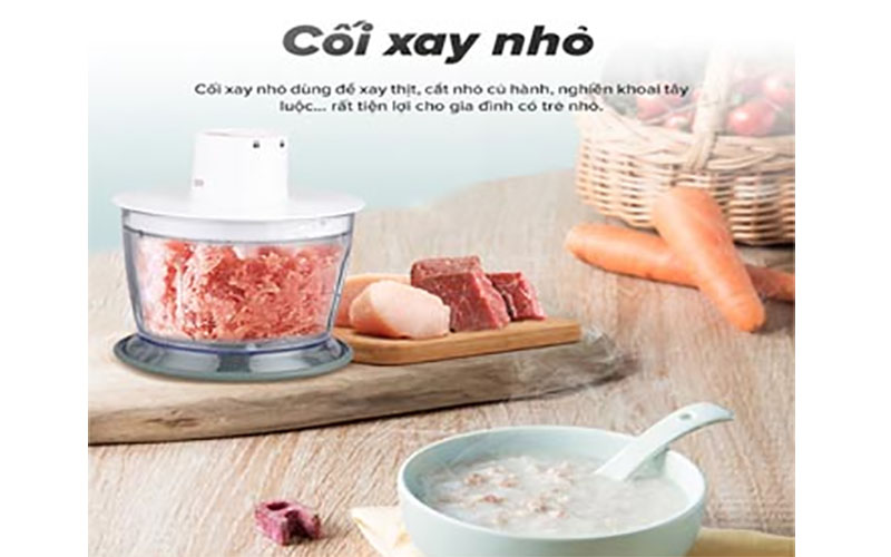 Máy xay sinh tố cầm tay Sharp EM-H076SV-WH