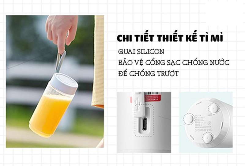 Máy xay sinh tố cầm tay Bear BL-B35V1 - Hàng chính hãng