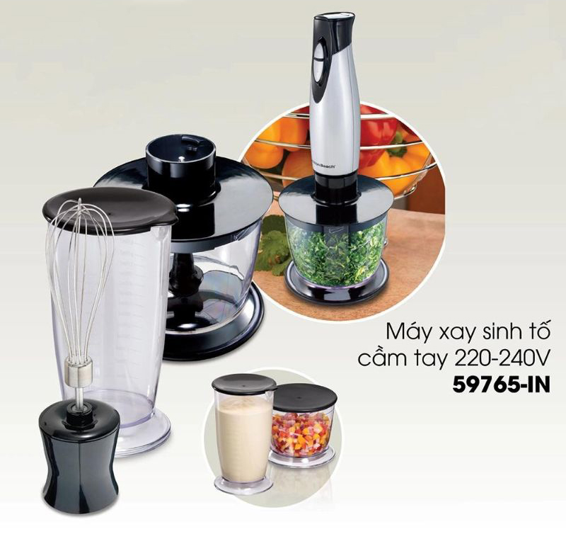 Máy xay cầm tay Hamilton Beach 59765-IN - Hàng chính hãng