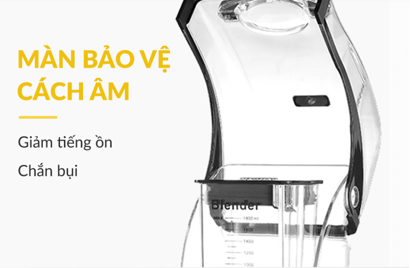 Máy xay sinh tố chống ồn Cobi CB- 2180C - Hàng chính hãng